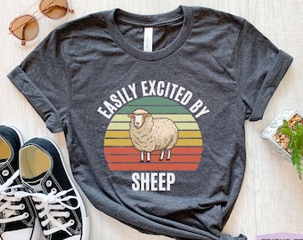 Sheep Shirt, Sheep Gifts, Sheep T Shirt, Funny Animal Shirt, Farm Shirt, Gift For Him, Gift For Her, Sheep Kids Tee, Sheep Farmer, Shepard