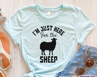 Sheep Shirt, Sheep Gifts, Sheep T Shirt, Sheep Kids Tee, Funny Shirt, Animal Shirt, Farm Shirt, Mom Gift, Sheep Shearer Shirt, Gift For Him