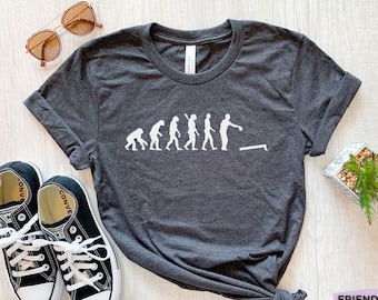 Cornhole Evolution, Cornhole Shirt, Funny Cornhole Tshirt, Cornhole Gift For Men, Cornhole Dad Gift, Cornhole Team Outfit, Sack Toss Shirt