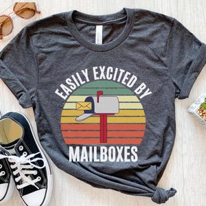 Camiseta de Cartero, Regalos de Cartero, Camiseta Divertida de Cartero, Camiseta de Cartero, Camiseta de Cartero, Regalo de Trabajador Postal, Camiseta de Cartero, Regalo de Cartero
