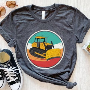 Bulldozer Shirt, Bulldozer Gifts, Bulldozer T Shirt, Bulldozer Kids Tee, Gift For Her, Gift For Him, Construction Shirt, Birthday Gift