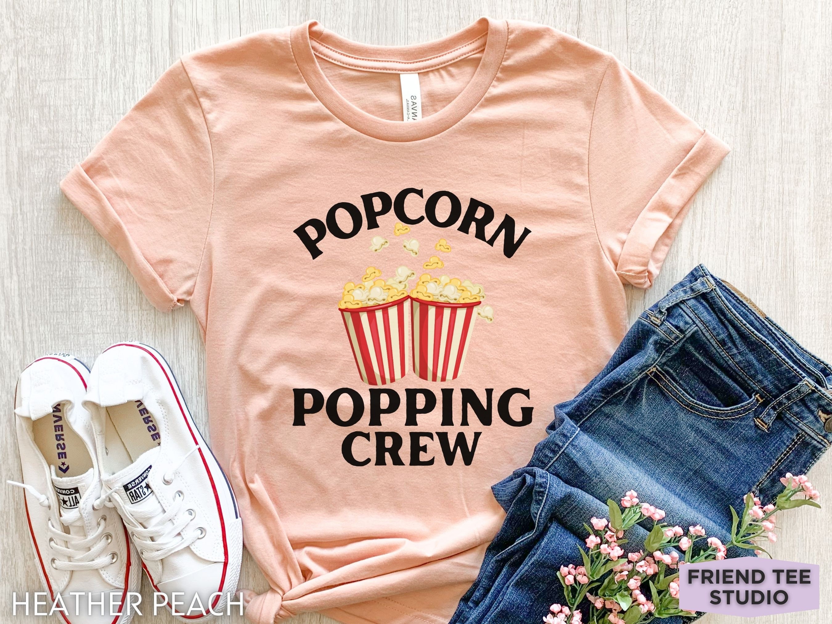 Popcorn Shirt, Funny Popcorn Tshirt, Popcorn Gifts, Girls Popcorn