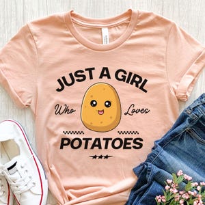 Potato Shirt For Women, Funny Potato T Shirt, Potato Gifts For Her, Potato Farmer Tshirt, Girls Potato Tee, Potato T-shirt, Potatoes Shirt