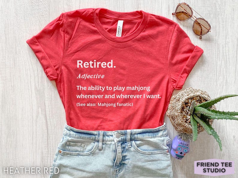 Mahjong T-Shirt, Mahjong Lover Tee, Funny Mahjong Shirt, Mahjong Player Gift, Mahjong Tile T-Shirt, Mahjong Game Shirt, Cute Mahjong Apparel image 5