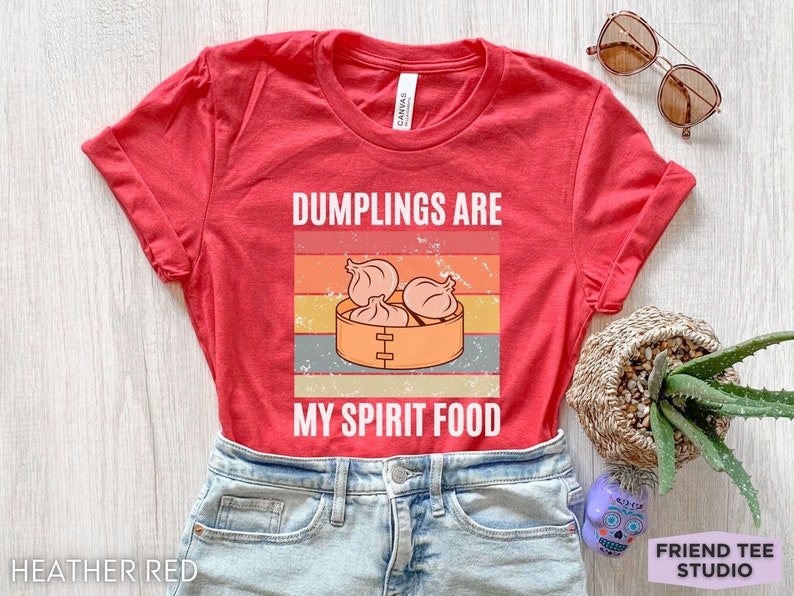 Dumpling-tröja, rolig dumpling-t-shirt, dumpling-presenter, dumpling-t-shirt för flickor, barndumpling-t-shirt, dumpling-t-shirt, dim sum-tröja, yum cha bild 6