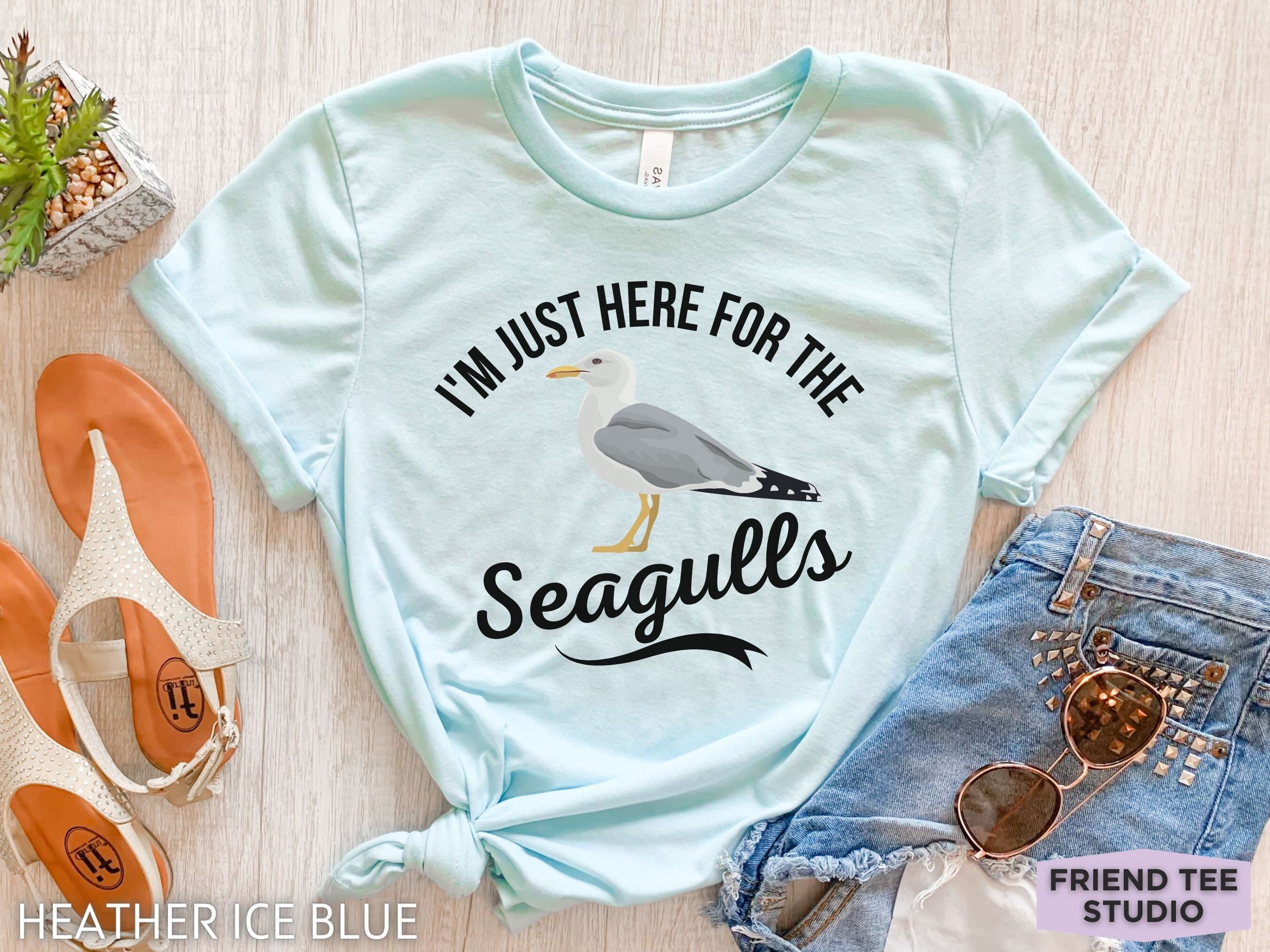 Seagull Shirt, Funny Seagull T Shirt, Gull Shirt, Seagull
