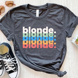Blonde Shirt, Brownie Blondie, Blonde Bestie, Blonde College, Blonde Friend, Blonde Babe, Blond Tshirt, 90s Style Tee, Blond Gift For Her