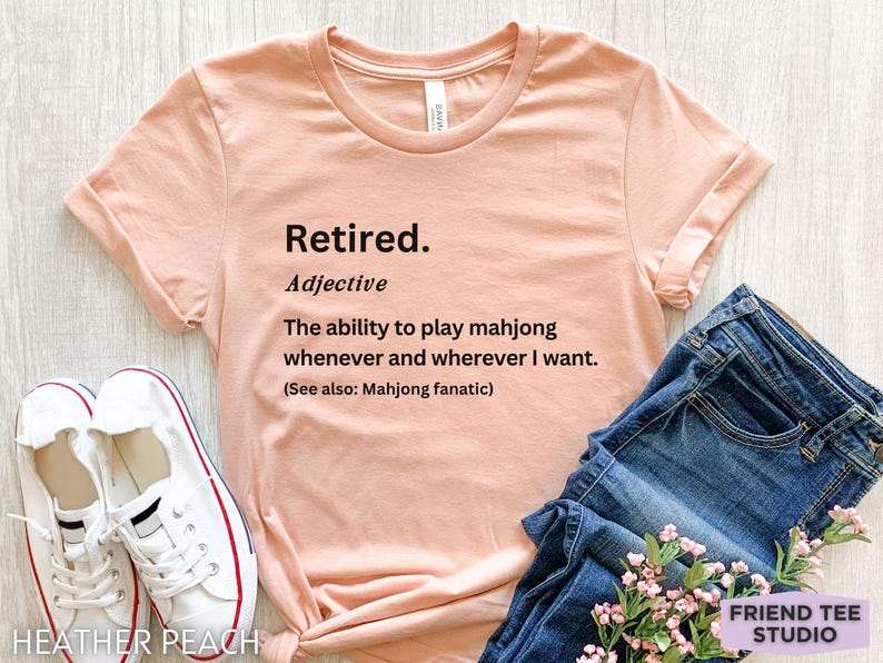 Mahjong T-Shirt, Mahjong Lover Tee, Funny Mahjong Shirt, Mahjong Player Gift, Mahjong Tile T-Shirt, Mahjong Game Shirt, Cute Mahjong Apparel image 2