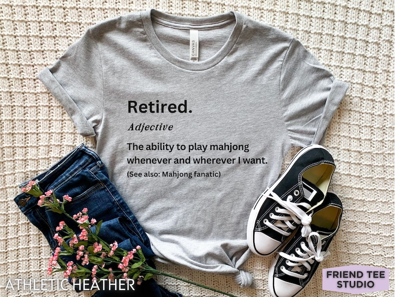 Mahjong T-Shirt, Mahjong Lover Tee, Funny Mahjong Shirt, Mahjong Player Gift, Mahjong Tile T-Shirt, Mahjong Game Shirt, Cute Mahjong Apparel image 1