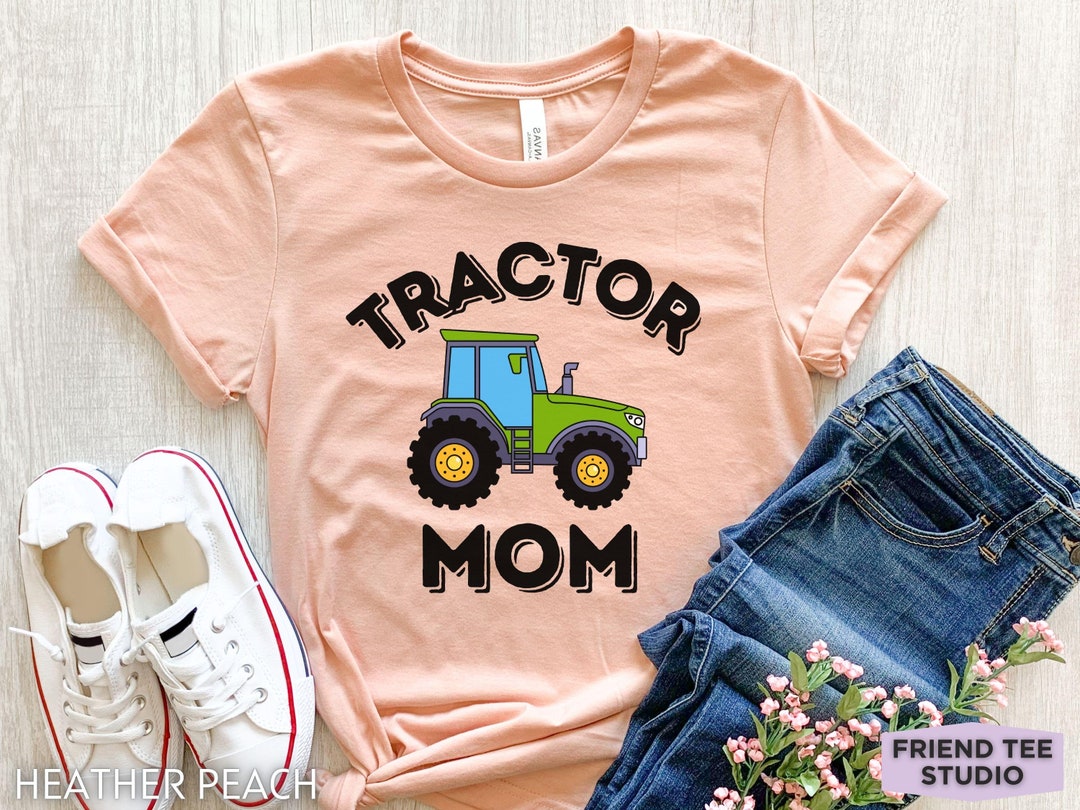 Tractor Mom, Tractor Shirt, Tractor Birthday Party, Matching Tractor Family Shirts, Tractor Dad, Farm Shirt, Tractor Gift, Tractor Tee, image size:1080x810