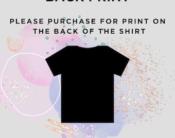 Back Print