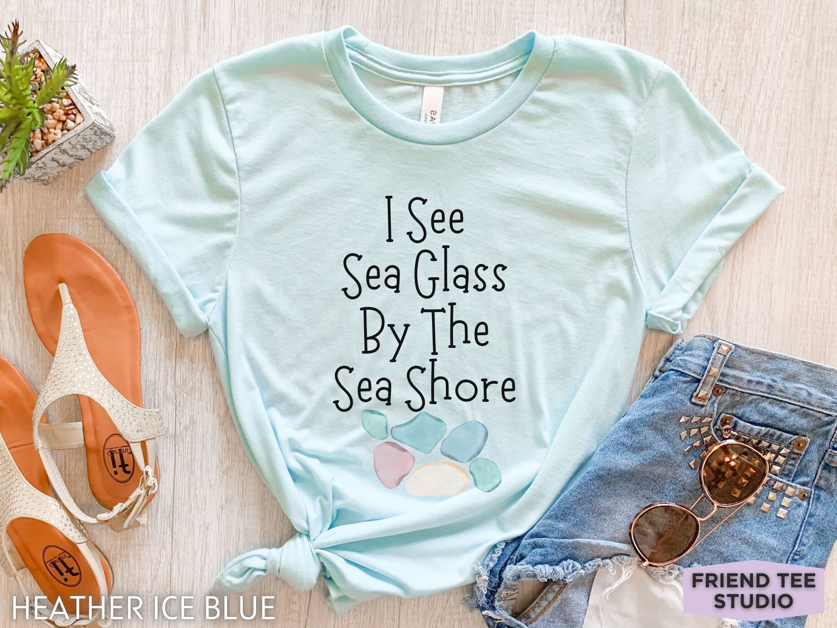 Sea Glass Shirt, Sea Glass T Shirt, Sea Glass Hunter Gift, Sea Glass Hunting, Beachcombing Shirt, Beach Glass Shirt, Sea Glass Kids Tee