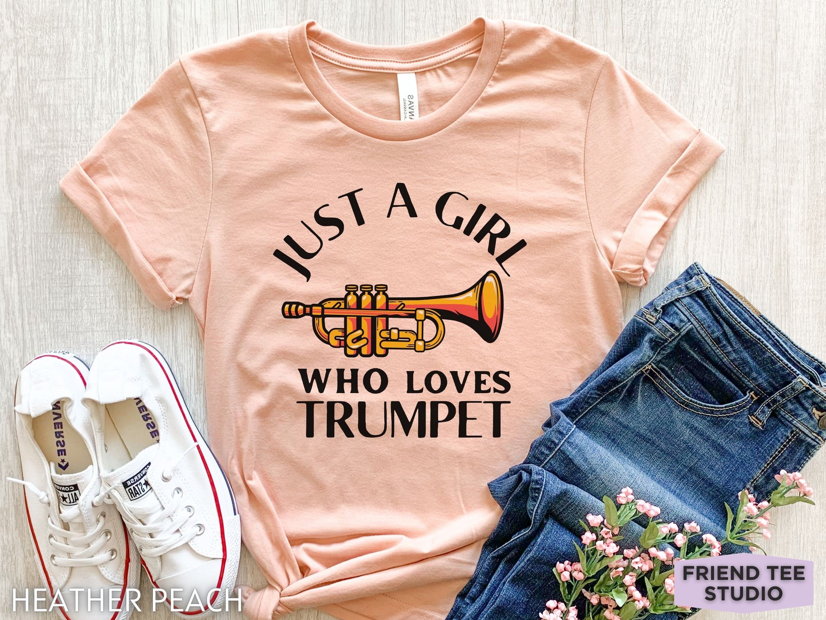 Trumpet T-Shirt Girl Trumpet T-Shirt Girl