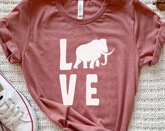 Wooly Mammoth Shirt, Wooly Mammoth Gifts, Cute Wooly Mammoth T-shirt, Mammoth Kids Tee, Extinct Animals Shirt, Wooly Mammoth Graphic Tee