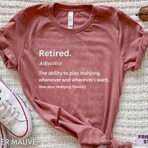 Mahjong T-Shirt, Mahjong Lover Tee, Funny Mahjong Shirt, Mahjong Player Gift, Mahjong Tile T-Shirt, Mahjong Game Shirt, Cute Mahjong Apparel image 4