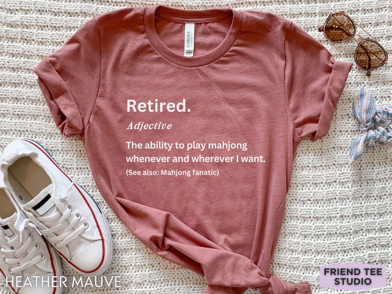 Mahjong T-Shirt, Mahjong Lover Tee, Funny Mahjong Shirt, Mahjong Player Gift, Mahjong Tile T-Shirt, Mahjong Game Shirt, Cute Mahjong Apparel image 4