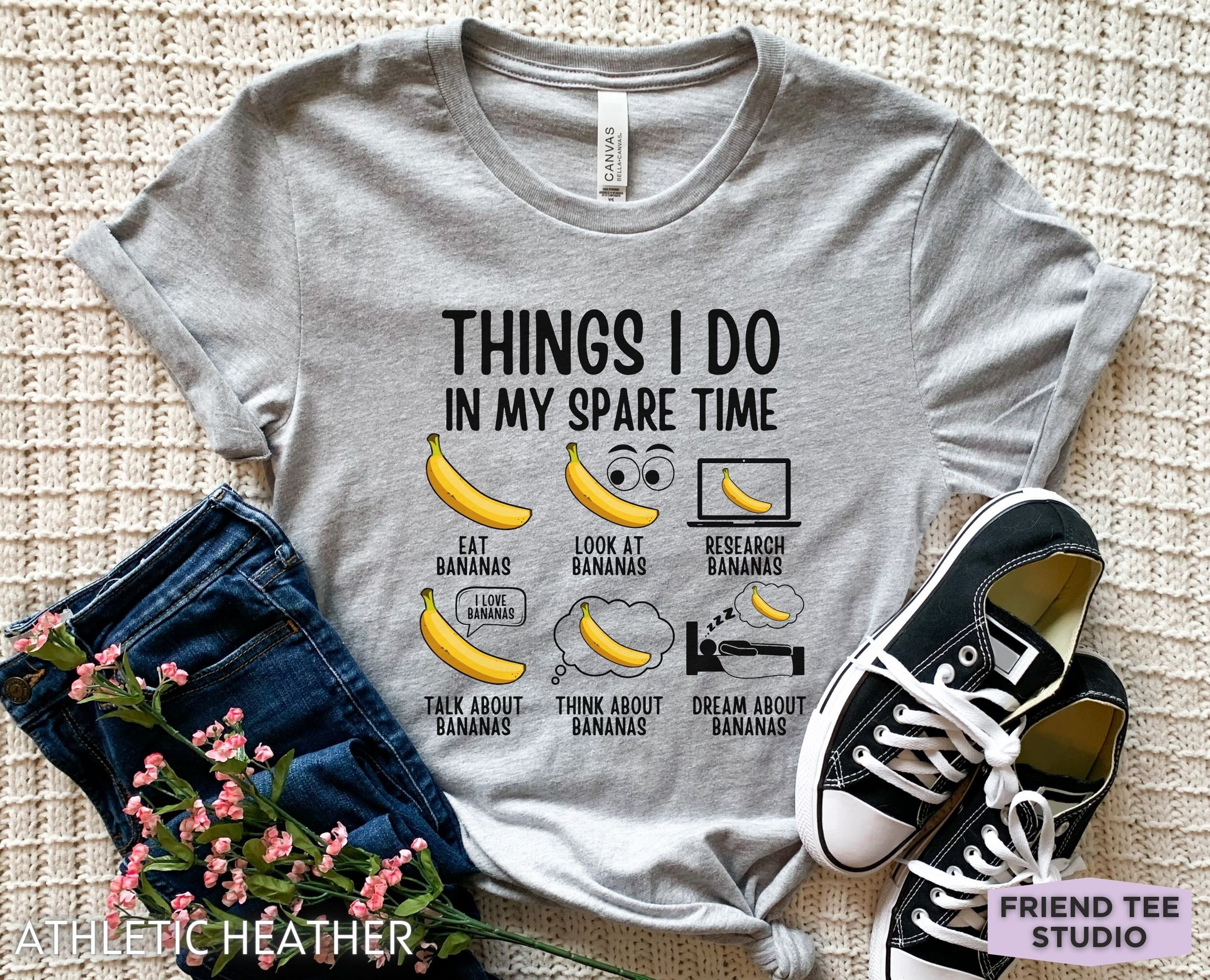 Banana Shirt, Funny Banana T Shirt, Banana Gifts, Girls Banana Tee