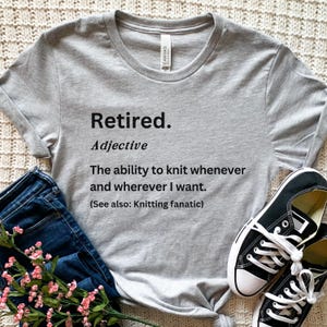 Knitting T-Shirt, Knitting Lover Tee, Funny Knitting Shirt, Knitting Gift For Grandma, Knitting T-Shirt, Cute Knitting Apparel, Knit Shirt