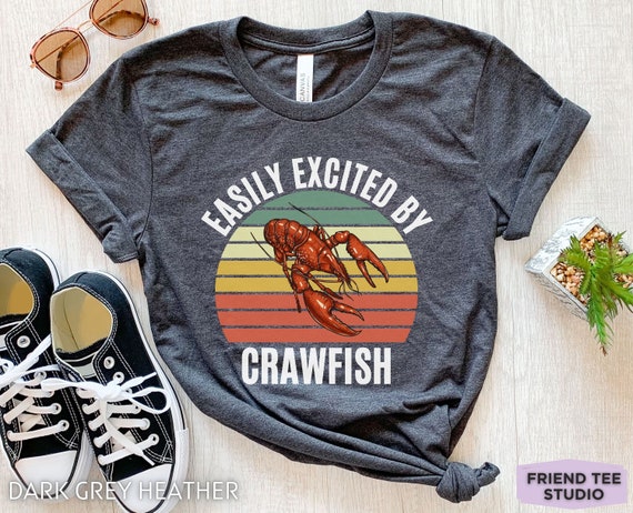 Crawfish Shirt, Crawfish Gifts, Funny Crawfish Tshirt, Crayfish T-shirt, Crawdad T Shirt, Womens Seafood Boil Shirt, Seafood Festival Tee