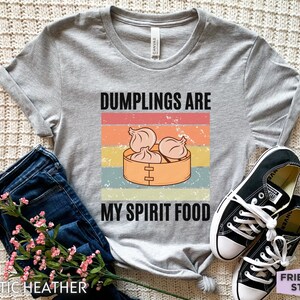 Dumpling-tröja, rolig dumpling-t-shirt, dumpling-presenter, dumpling-t-shirt för flickor, barndumpling-t-shirt, dumpling-t-shirt, dim sum-tröja, yum cha bild 4