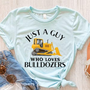 Bulldozer Shirt, Bulldozer Gifts, Funny Bulldozer T Shirt, Construction Shirt, Kids Tee, Gifts For Kids, Bulldozer Boys Shirt, Birthday Gift