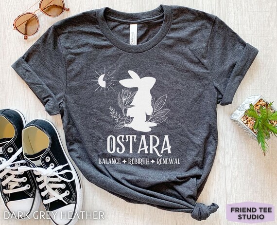 Ostara Shirt, Spring Equinox Tshirt, Ostara Gift, Pagan Solar Holiday, Wheel of The Year T Shirt, Wiccan Shirt Pagan Festivals, Pagan Gifts