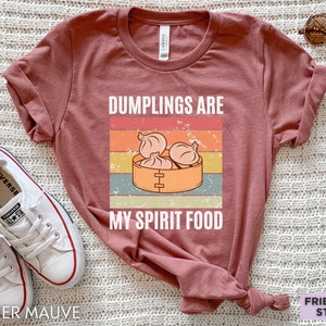 Dumpling-tröja, rolig dumpling-t-shirt, dumpling-presenter, dumpling-t-shirt för flickor, barndumpling-t-shirt, dumpling-t-shirt, dim sum-tröja, yum cha bild 5