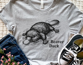 Platypus T-shirt, Funny Platypus Shirt, Platypus Gift For Him, Mens Platypus T Shirt, Kids Platypus Tee, Platypus Graphic Tshirt, Animal Tee
