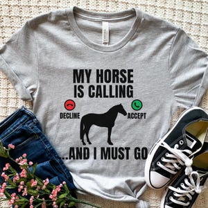 Horse Owner Gift, Funny Horse Tshirt, Horse Lover Gift, Gift For Horse Rider, Mens Horse Shirt, Barn Shirt, Girls Horse Tee, Womens Farm Tee