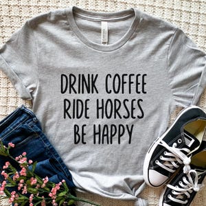 Horse Riding T-shirt, Horse Rider Gift, Womens Horse Shirt, Equestrian Gift, Girls Horse Tshirt, Horse Gifts For Her, Horse Tee, Horse Lover