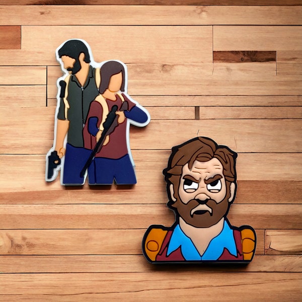 Last of us keychain / pin badge/ shoe charm / magnet