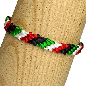 Palestine Flag Bracelet