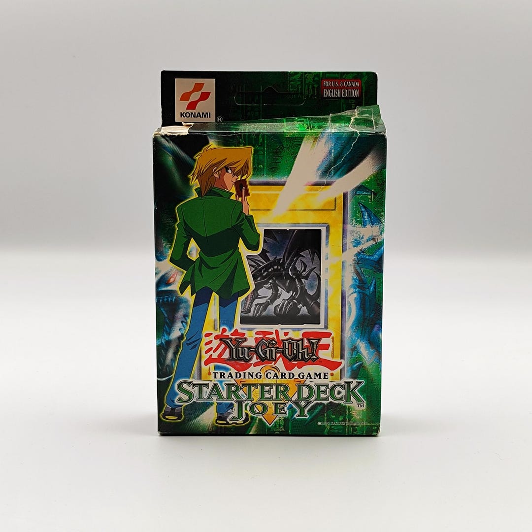 Yugioh 1996 Starter Deck Joey Opened COMPLETE - Etsy