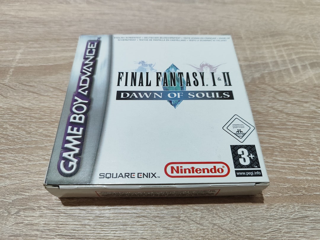 Final Fantasy I & II: Dawn of Souls (nintendo Game Boy Advance, 2004