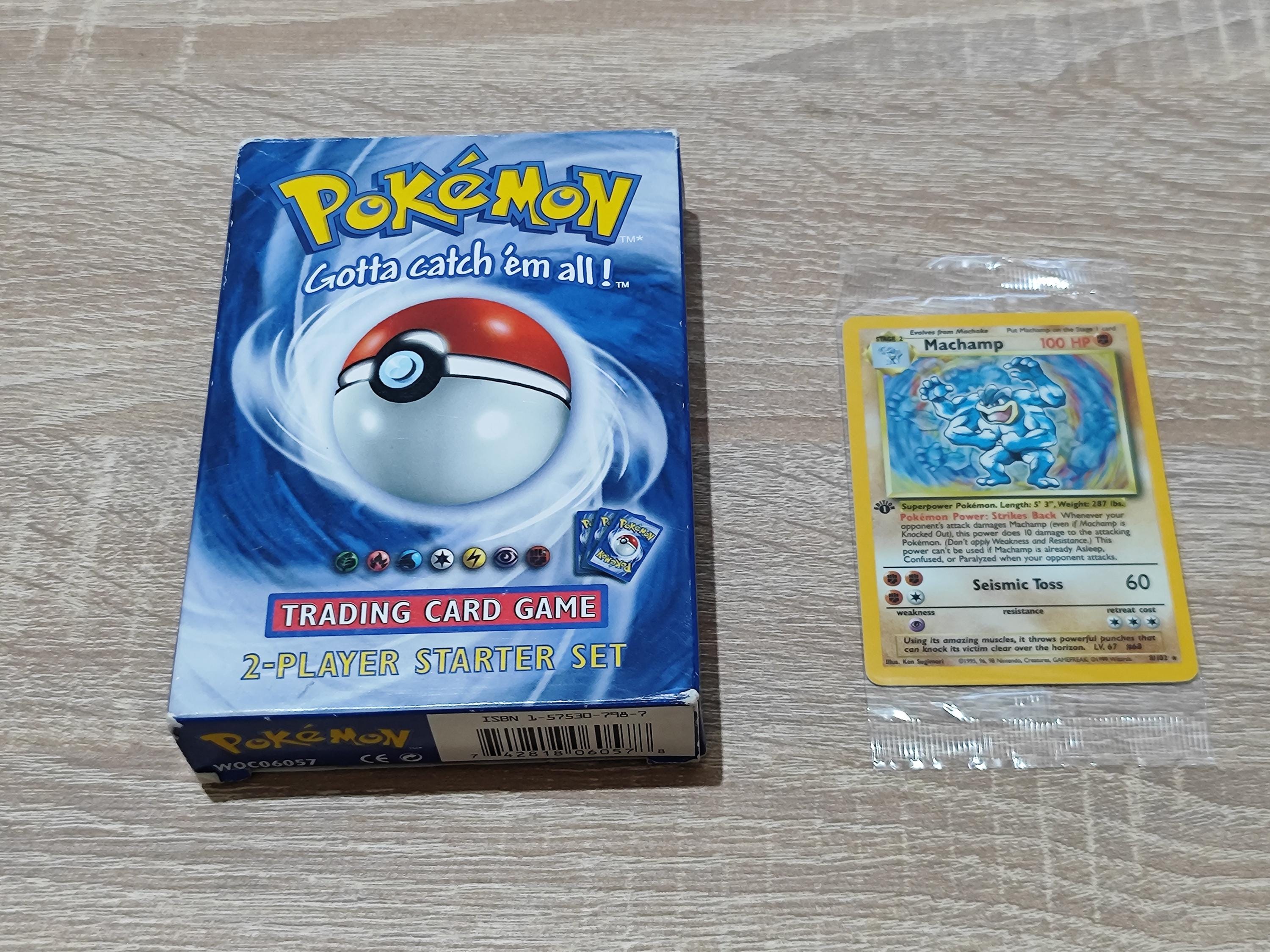 2-Player Starter Set – Pokémon Base Set 1999 (Complete & Mint Cards Inside!)