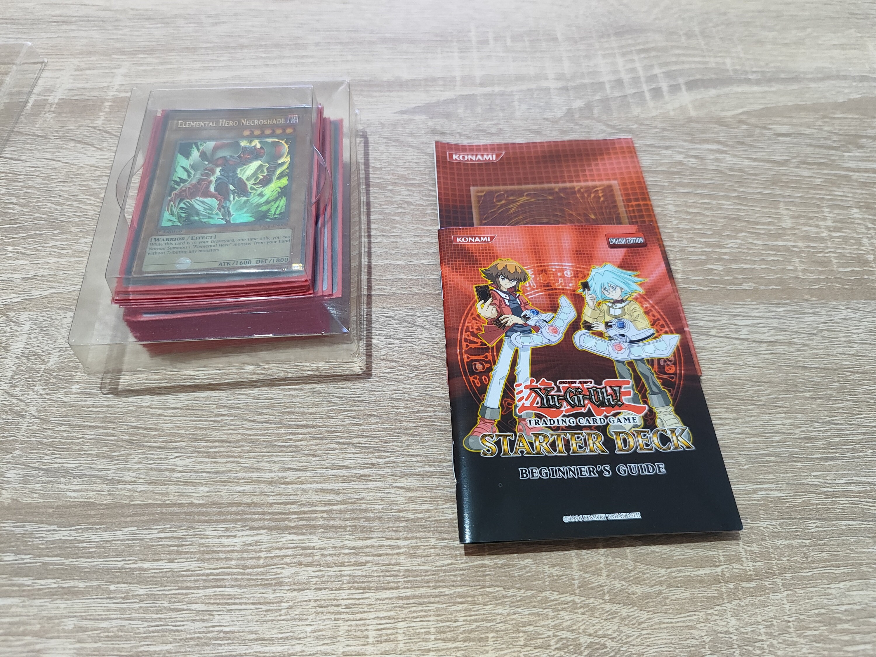 Yugioh 1996 Starter Deck Jaden Yuki Opened COMPLETE *read