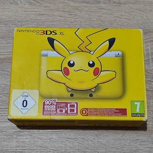 Rare Nintendo 3DS XL Pikachu Edition – Complete in Box – Excellent Condition – Collector’s Item
