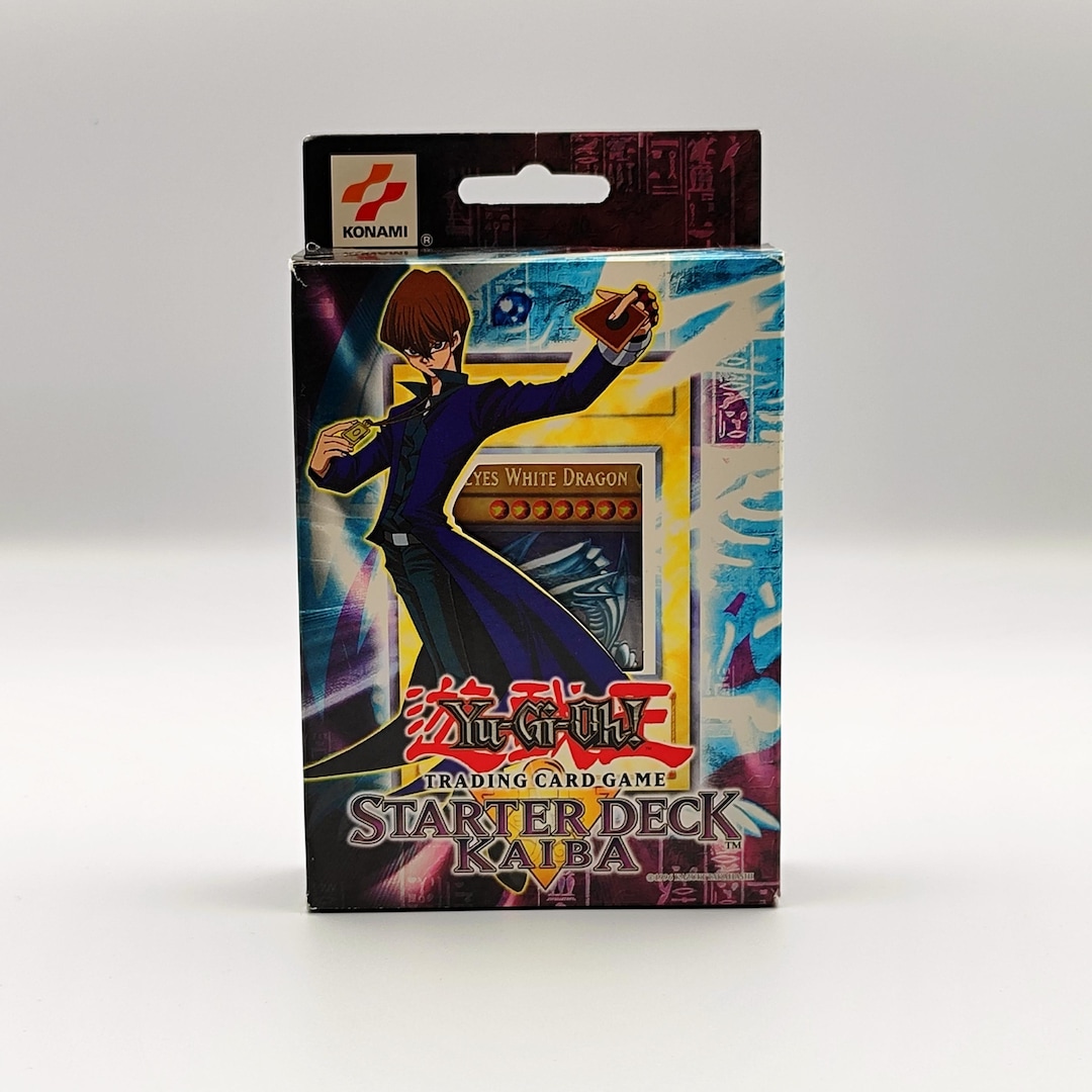 Yugioh 1996 Starter Deck Kaiba Opened SDK Blue Eyes COMPLETE - Etsy