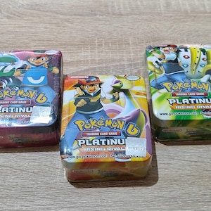 Pokemon TCG Platinum Rising Rivals Sealed Booster Boxes x3 – 2010 Vintage – Rare HTF