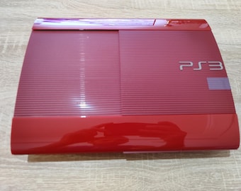 Sony PS3 Super Slim Garnet Red (500GB) – Rare Collector’s Edition – Boxed – Excellent Condition