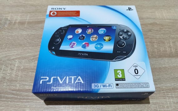 Sony Ps Vita OLED PCH-1104 – Crystal Black 3g/wi-fi – Sealed