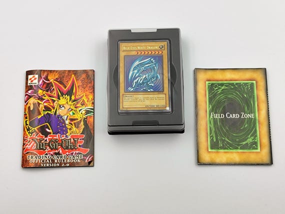 Yugioh 1996 Starter Deck Kaiba Opened SDK Blue Eyes COMPLETE - Etsy
