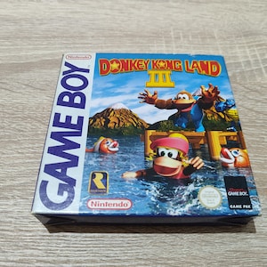 Donkey Kong Land 3 Nintendo Game Boy GB CIB w/ Box, Manual & Game Complete RARE