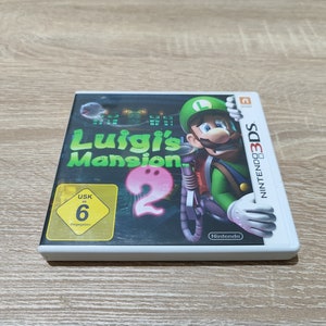 Luigi&#39;s Mansion 2 Nintendo 3DS XL 2DS-game met hoesje en insteek Amerikaanse versie