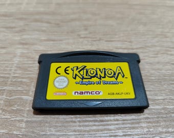 Klonoa: Empire of Dreams (GameBoy Advance) – UKV Version, Rare & in English!