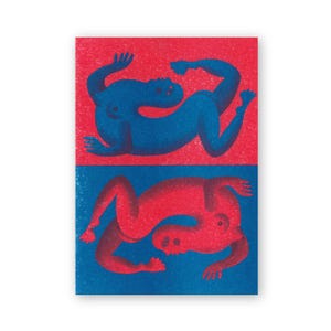 DUALITY / Postcard / Risograph