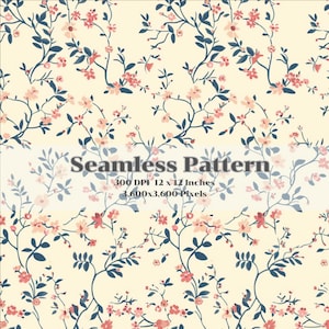 Motif floral sans couture, nouveau motif bébé pour tissu printemps, motif floral d'été, aquarelle transparente, 300 ppp