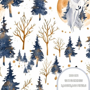 Seamless fantasy wolves, Digital Paper, Seamless Pattern, Fruit Pattern, Funny Sublimation Design, seamless for fabric , 300 DPI.