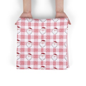 Santa's Vintage Artworks, Seamless Pattern, Repeat Pattern, Winter ...