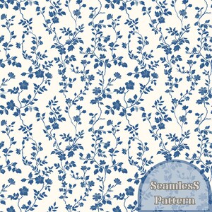 Modello senza cuciture fiori azzurri, motivo floreale senza cuciture, senza cuciture estivo, nuovo modello per bambini per tessuto primavera, motivo floreale estivo, 300 DPI